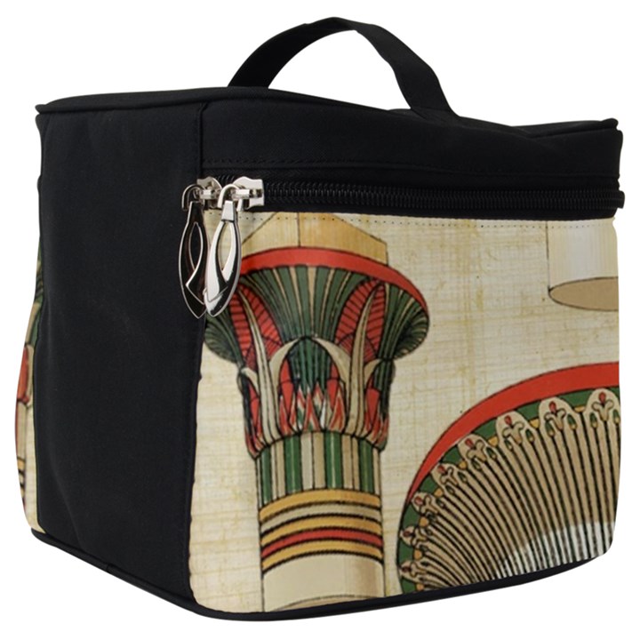 Egyptian Architecture Column Make Up Travel Bag (Big)