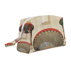 Egyptian Architecture Column Wristlet Pouch Bag (medium) by Proyonanggan