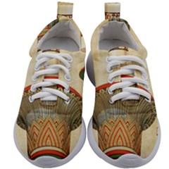 Egyptian Architecture Column Kids Athletic Shoes by Proyonanggan