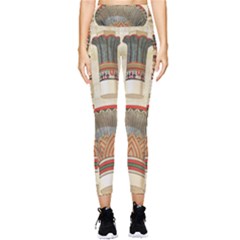 Egyptian Architecture Column Pocket Leggings  by Proyonanggan