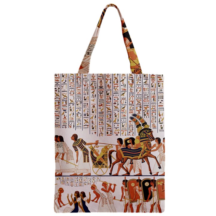 Ancient Egyptian Art Egypt Zipper Classic Tote Bag