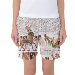 Ancient Egyptian Art Egypt Women s Basketball Shorts by Proyonanggan