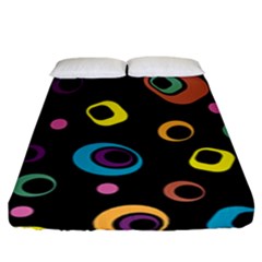 Abstract-2 Fitted Sheet (king Size) by nateshop