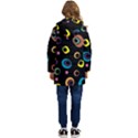 Abstract-2 Kids  Hooded Longline Puffer Jacket View4