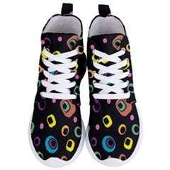 Abstract-2 Women s Lightweight High Top Sneakers by nateshop