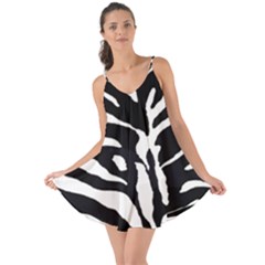 Zebra-black White Love The Sun Cover Up by nateshop