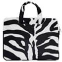 Zebra-black White MacBook Pro 13  Double Pocket Laptop Bag View1