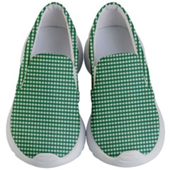 Green -1 Kids Lightweight Slip Ons by nateshop