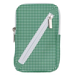 Green -1 Belt Pouch Bag (small) by nateshop