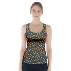 Flower Racer Back Sports Top by zappwaits