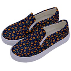 Flower Kids  Canvas Slip Ons by zappwaits