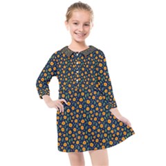 Flower Kids  Quarter Sleeve Shirt Dress by zappwaits