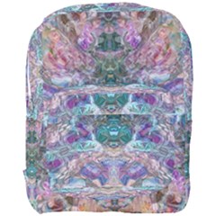 Spring Arabesque Full Print Backpack by kaleidomarblingart