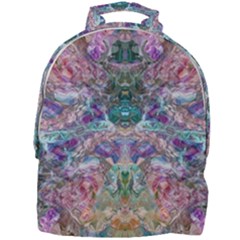 Spring Arabesque Mini Full Print Backpack by kaleidomarblingart