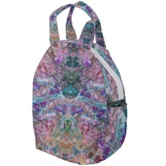 Spring Arabesque Travel Backpack by kaleidomarblingart