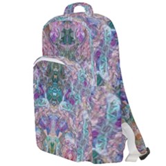 Spring Arabesque Double Compartment Backpack by kaleidomarblingart