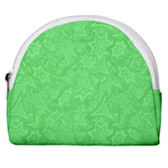 Green-2 Horseshoe Style Canvas Pouch