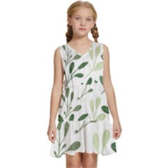 Sheets-7 Kids  Sleeveless Tiered Mini Dress by nateshop