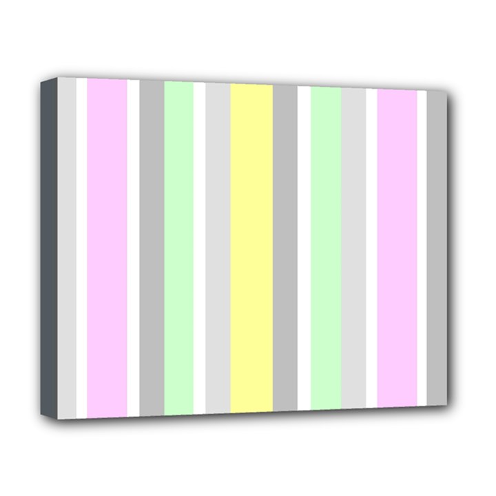 Stripes-2 Deluxe Canvas 20  x 16  (Stretched)