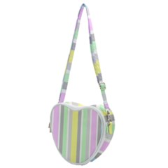 Stripes-2 Heart Shoulder Bag by nateshop