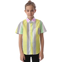 Stripes-2 Kids  Short Sleeve Shirt