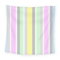 Stripes-2 Square Tapestry (large) by nateshop