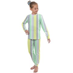 Stripes-2 Kids  Long Sleeve Set  by nateshop