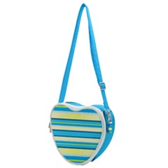 Stripes-3 Heart Shoulder Bag by nateshop