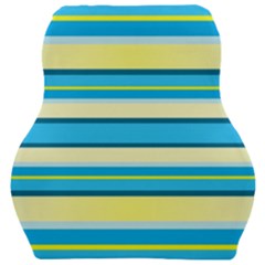 Stripes-3 Car Seat Velour Cushion  by nateshop