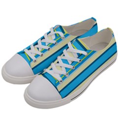 Stripes-3 Women s Low Top Canvas Sneakers by nateshop