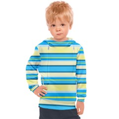 Stripes-3 Kids  Hooded Pullover by nateshop