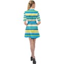 Stripes-3 Belted Shirt Dress View2