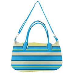 Stripes-3 Removable Strap Handbag