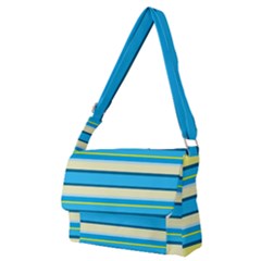 Stripes-3 Full Print Messenger Bag (m) by nateshop