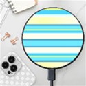 Stripes-3 Wireless Fast Charger(Black) View1