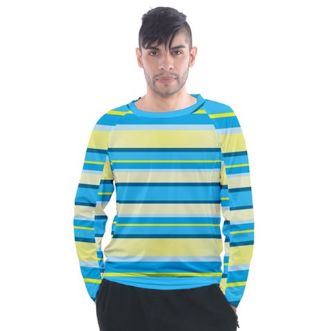 Stripes-3 Men s Long Sleeve Raglan T-shirt by nateshop