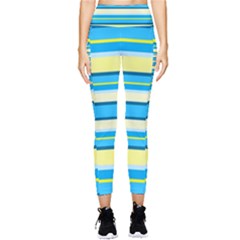 Stripes-3 Pocket Leggings  by nateshop