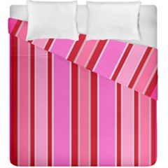 Stripes-4 Duvet Cover Double Side (king Size) by nateshop