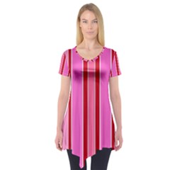 Stripes-4 Short Sleeve Tunic 