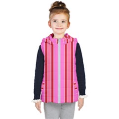 Stripes-4 Kids  Hooded Puffer Vest by nateshop