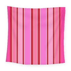 Stripes-4 Square Tapestry (large)