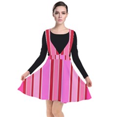 Stripes-4 Plunge Pinafore Dress by nateshop