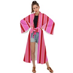 Stripes-4 Maxi Kimono by nateshop