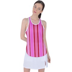 Stripes-4 Racer Back Mesh Tank Top by nateshop