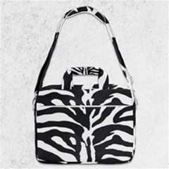 Zebra-black White Macbook Pro 13  Shoulder Laptop Bag  by nateshop