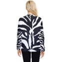 Zebra-black White Hidden Pocket Sweatshirt View2