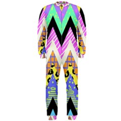 Zigzag-1 Onepiece Jumpsuit (men) by nateshop