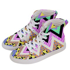 Zigzag-1 Men s Hi-top Skate Sneakers by nateshop