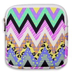 Zigzag-1 Mini Square Pouch by nateshop