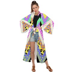 Zigzag-1 Maxi Kimono by nateshop